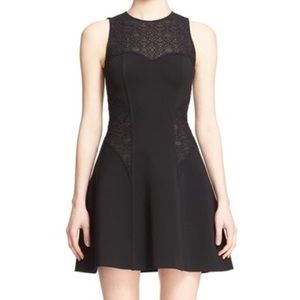 Jonathan Simkhai Eyelet Fit & Flare Dress